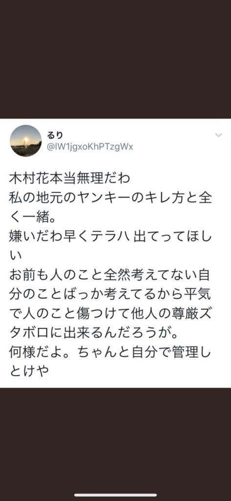 木村花　テラスハウス　自殺　誹謗中傷　Twitter　ツイッター